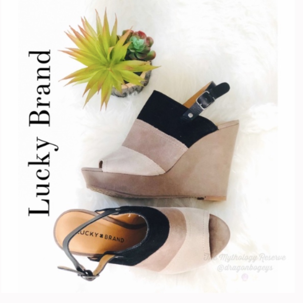 Lucky Brand Neutral Colored Wedges